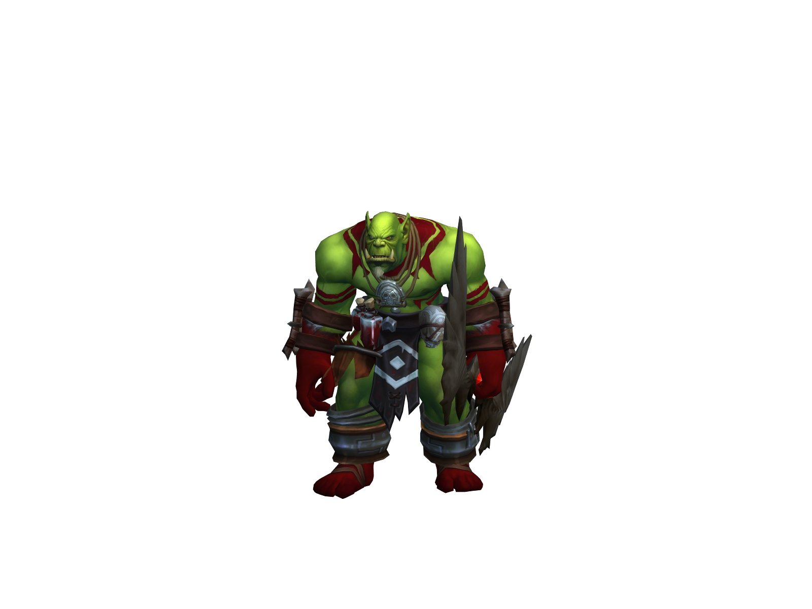 Mels 3D character render