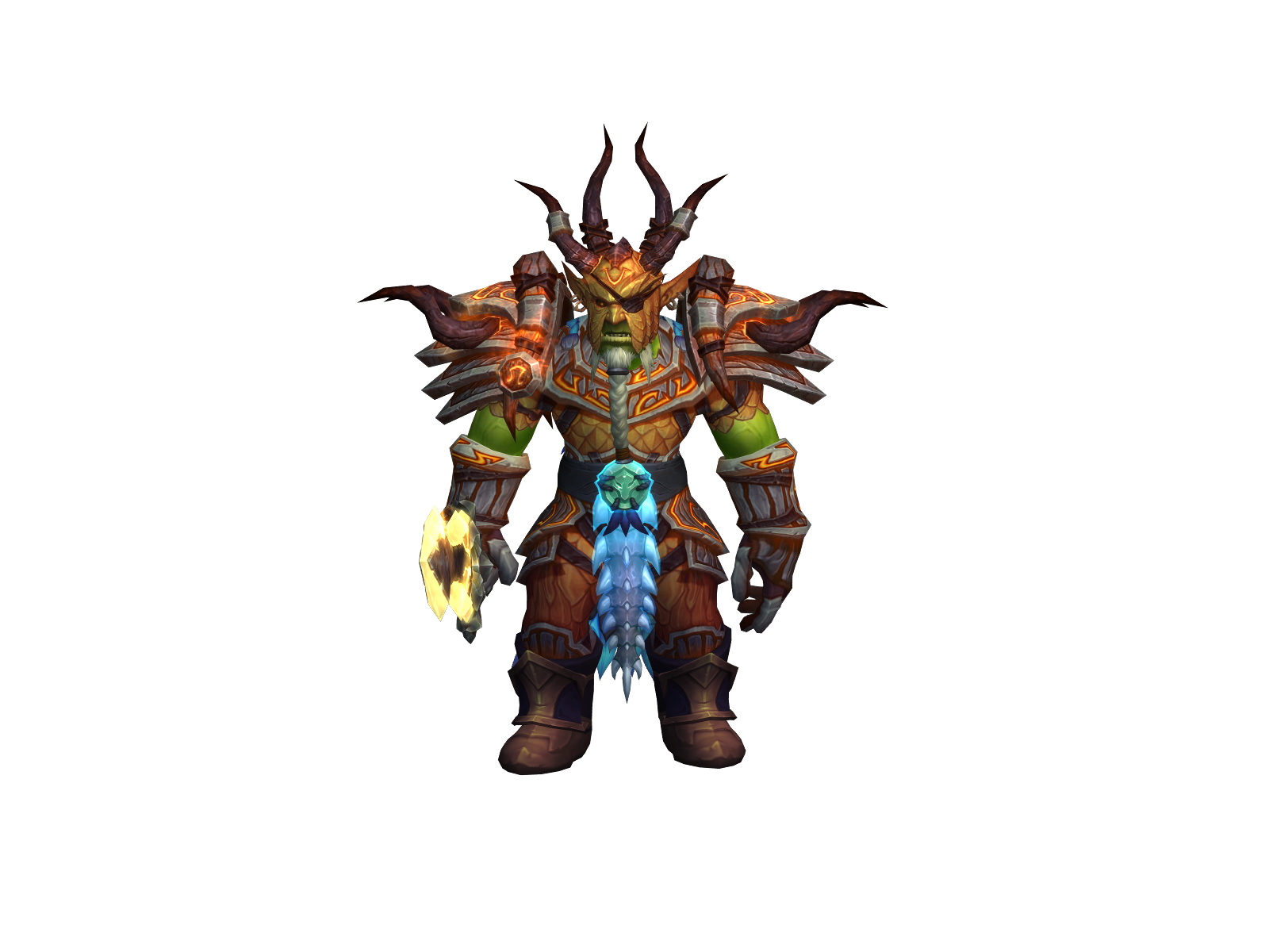 Hawkêye 3D character render