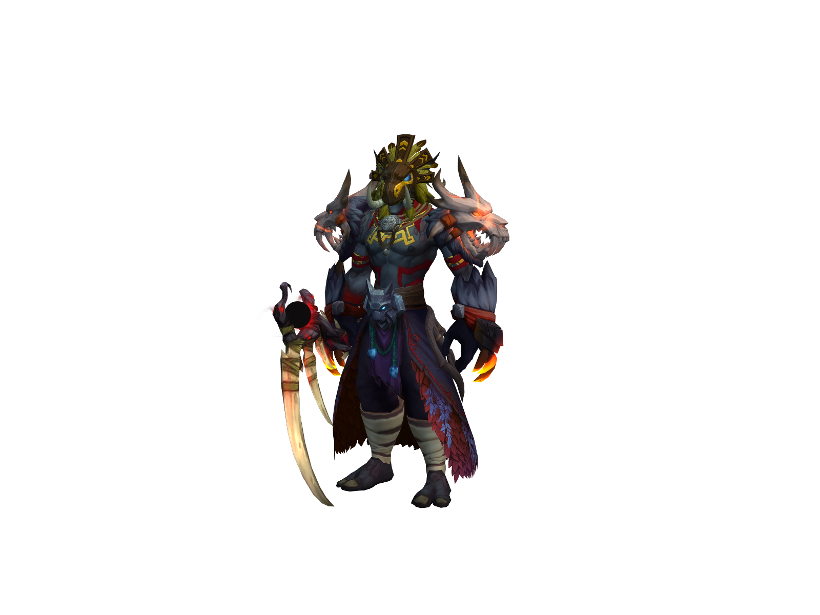 Jashu 3D character render
