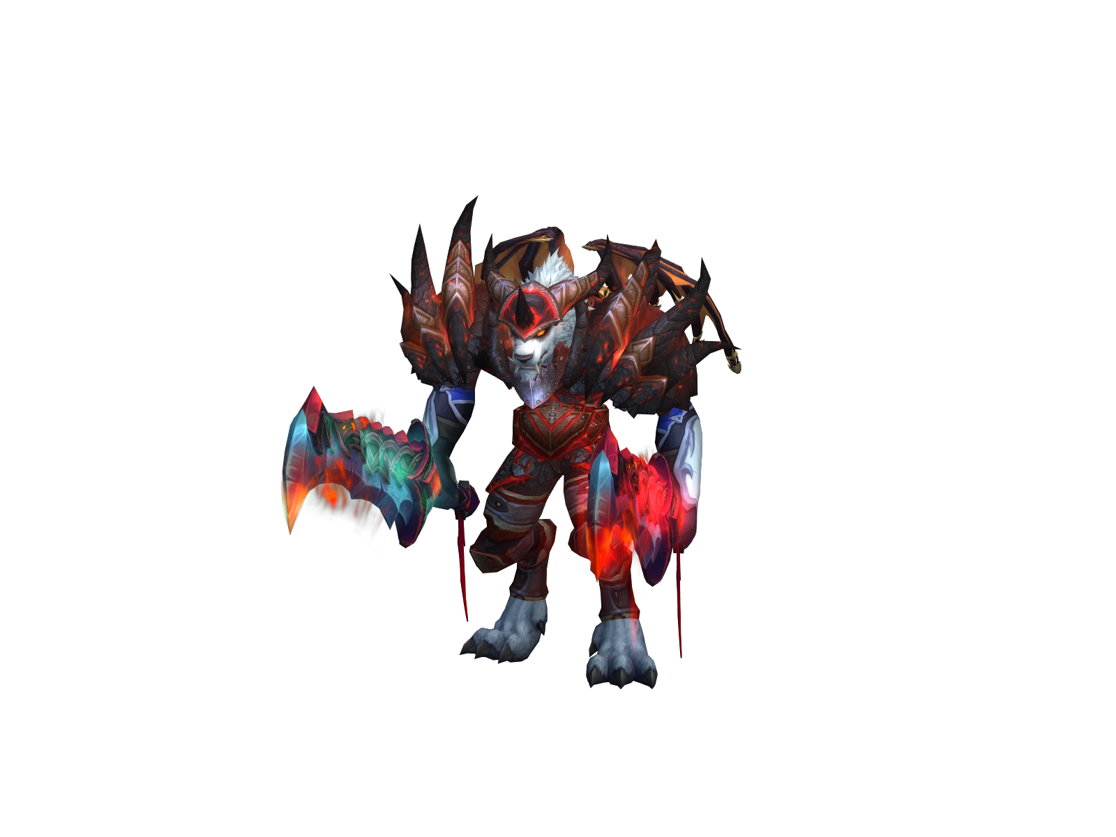 Fenr 3D character render