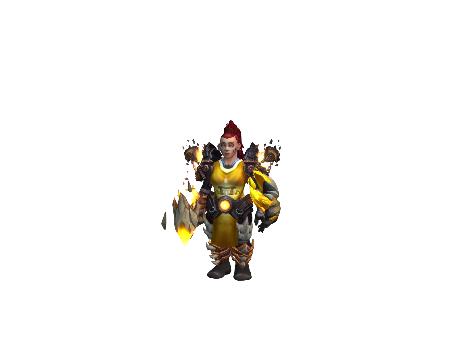 Tyrfîng 3D character render
