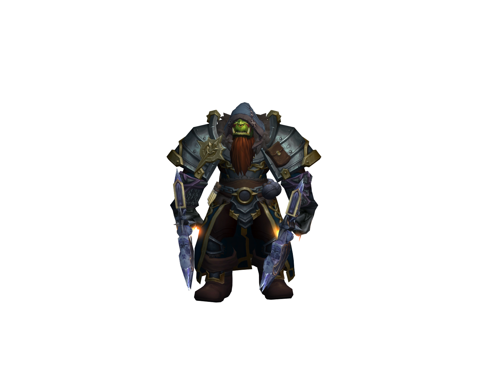 Golun 3D character render