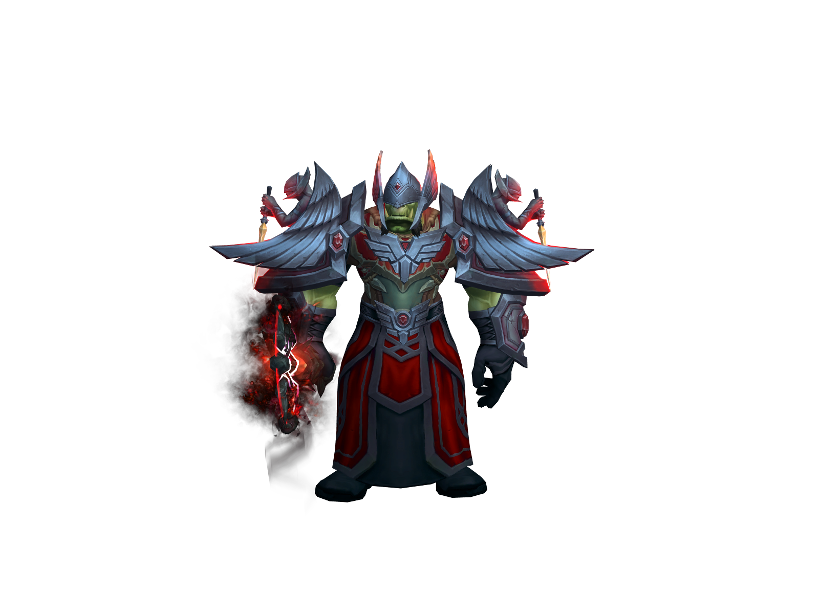 Voidbørn 3D character render