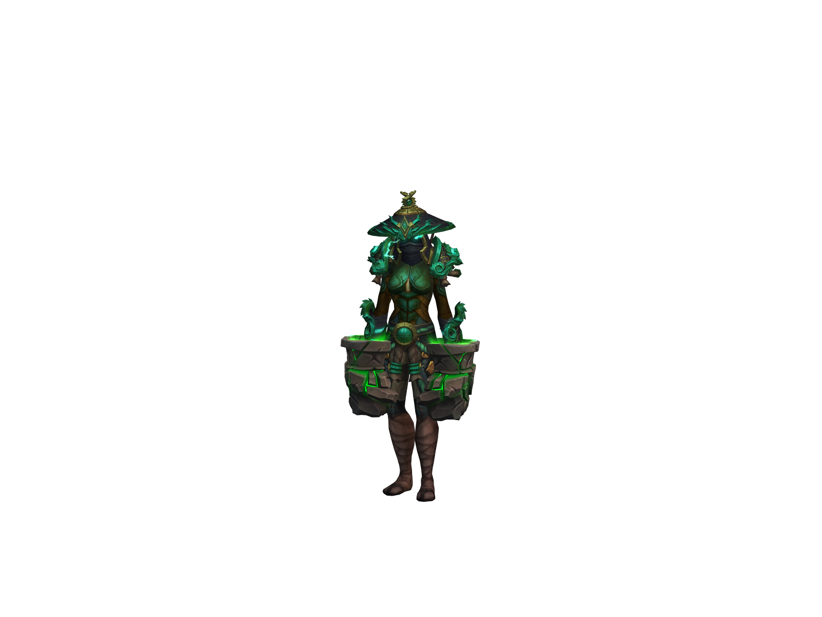 Raksó 3D character render