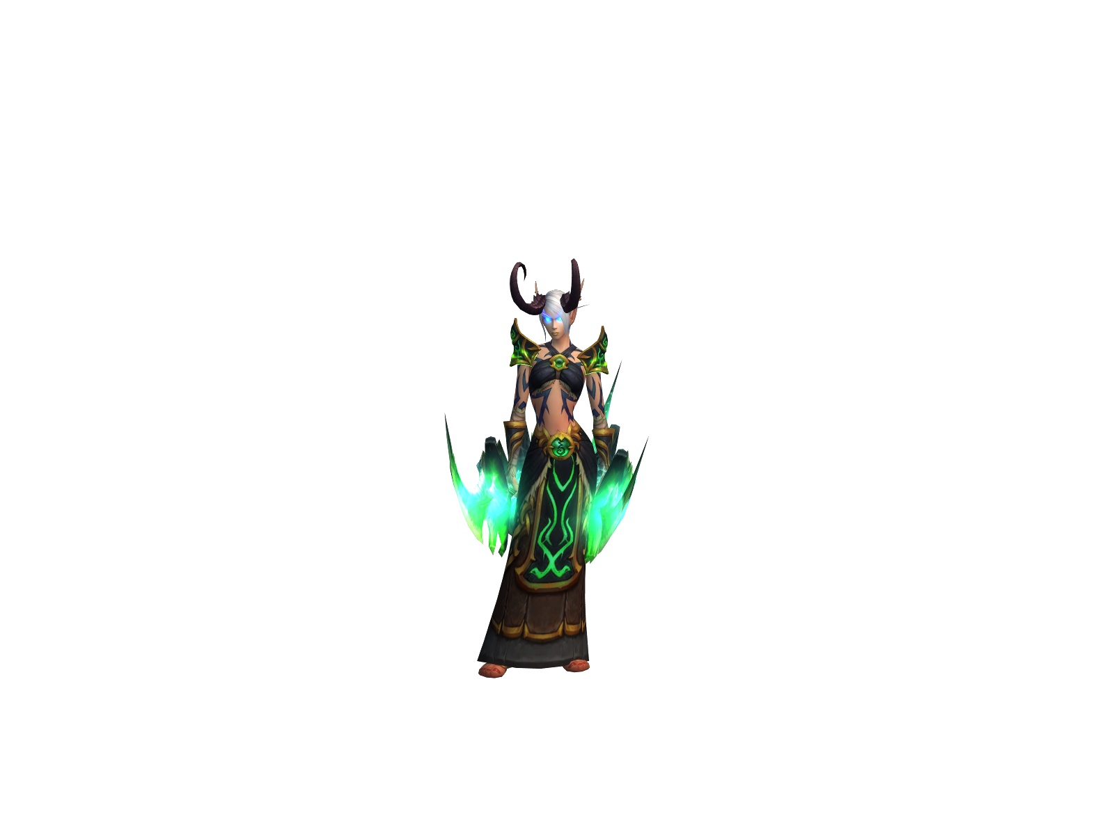 Omicrón 3D character render