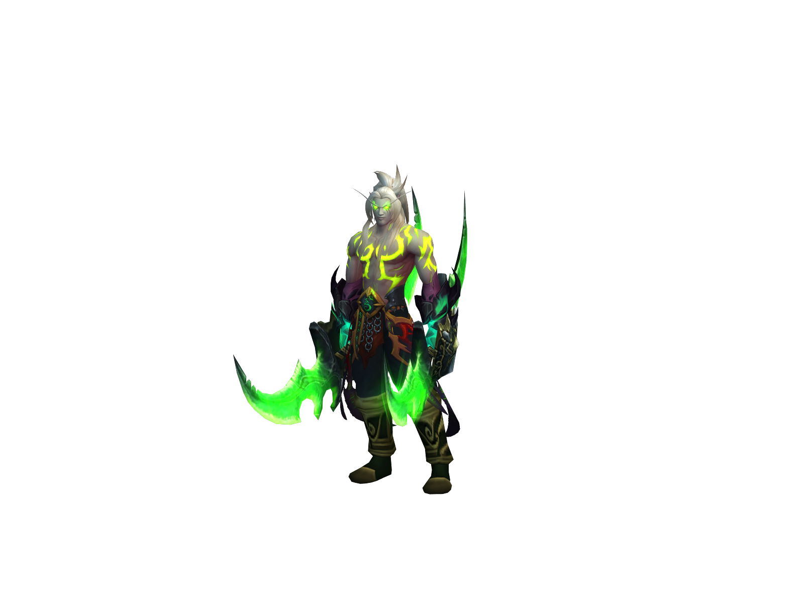Illimal 3D character render