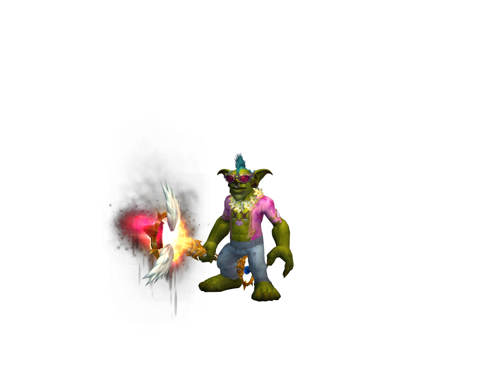 Violette 3D character render
