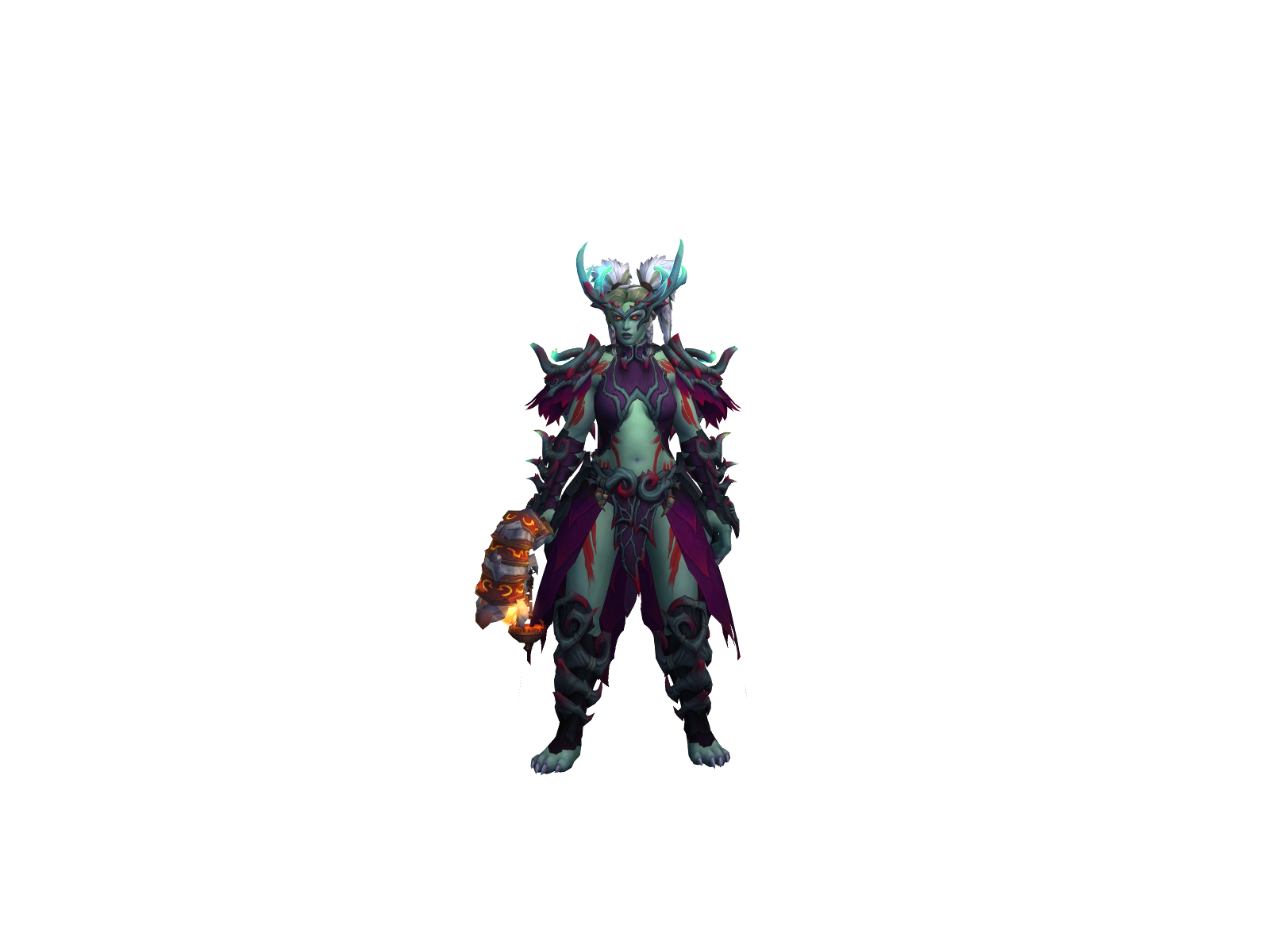 Vodomu 3D character render