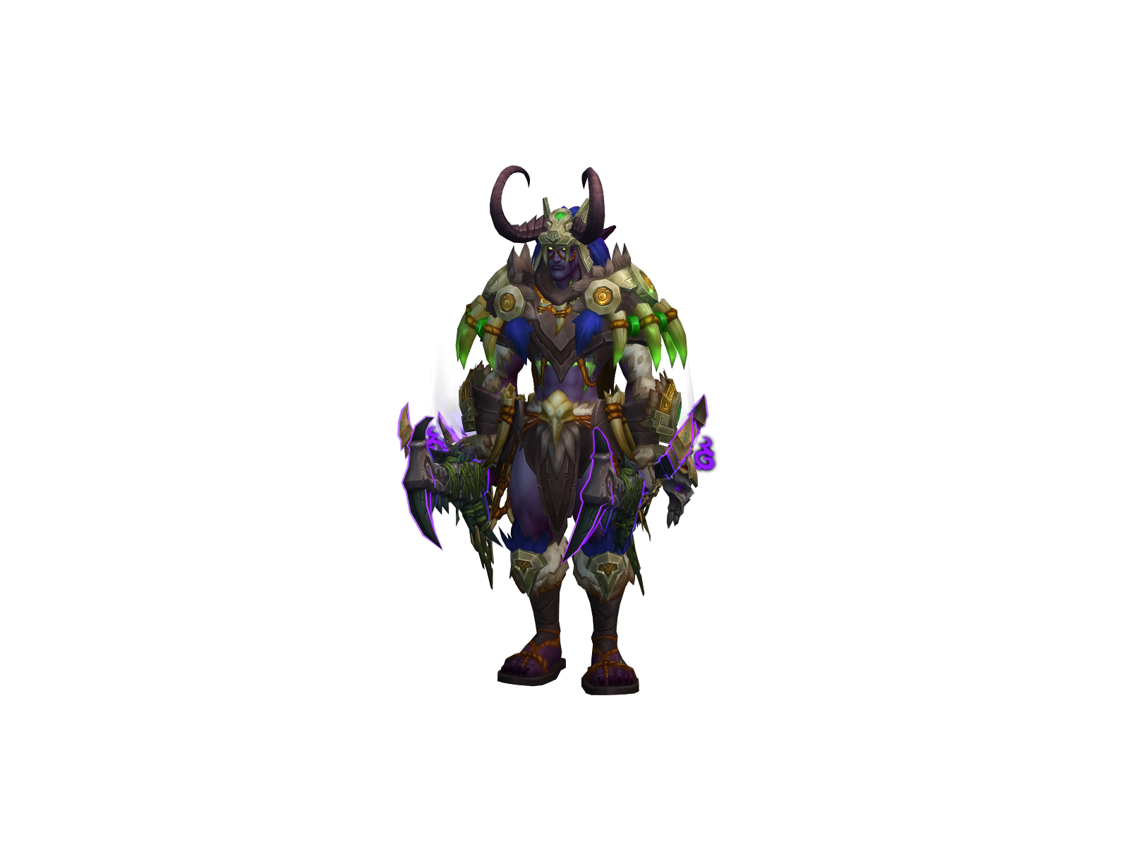 Darkillidan 3D character render