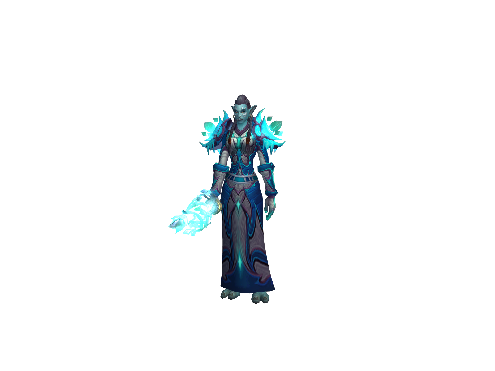 Zardora 3D character render