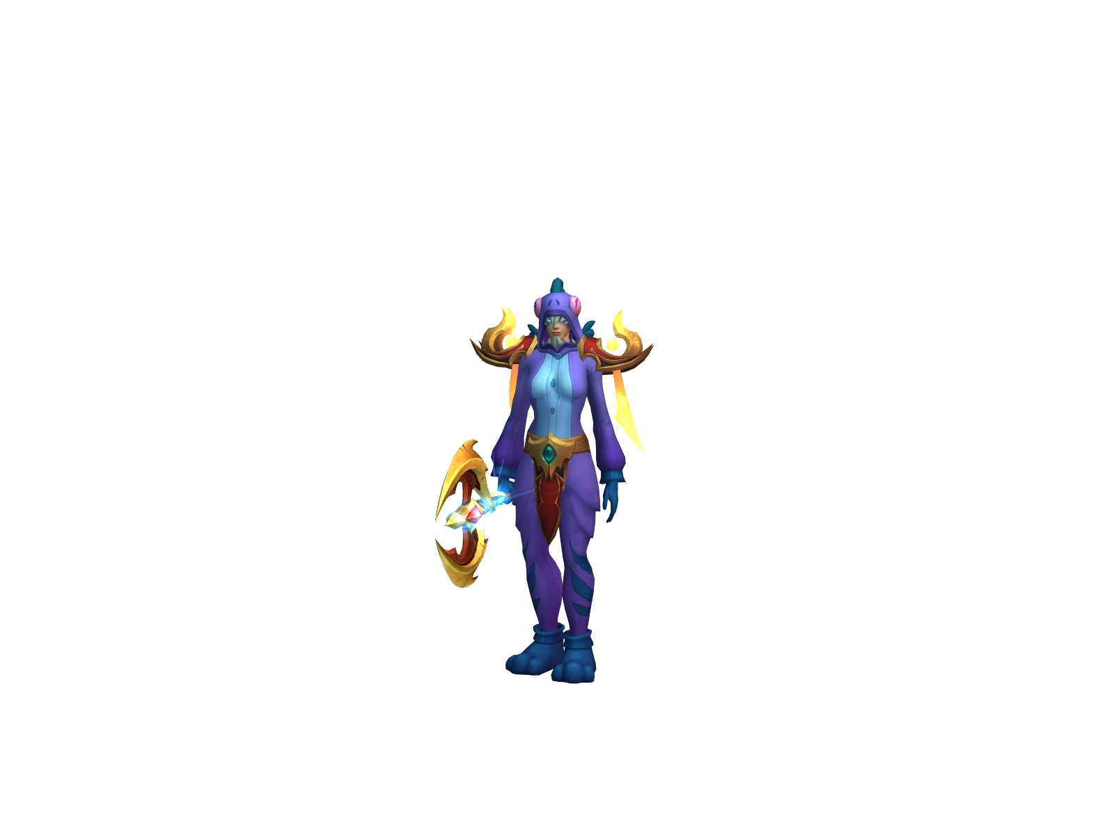 Plagiadk 3D character render