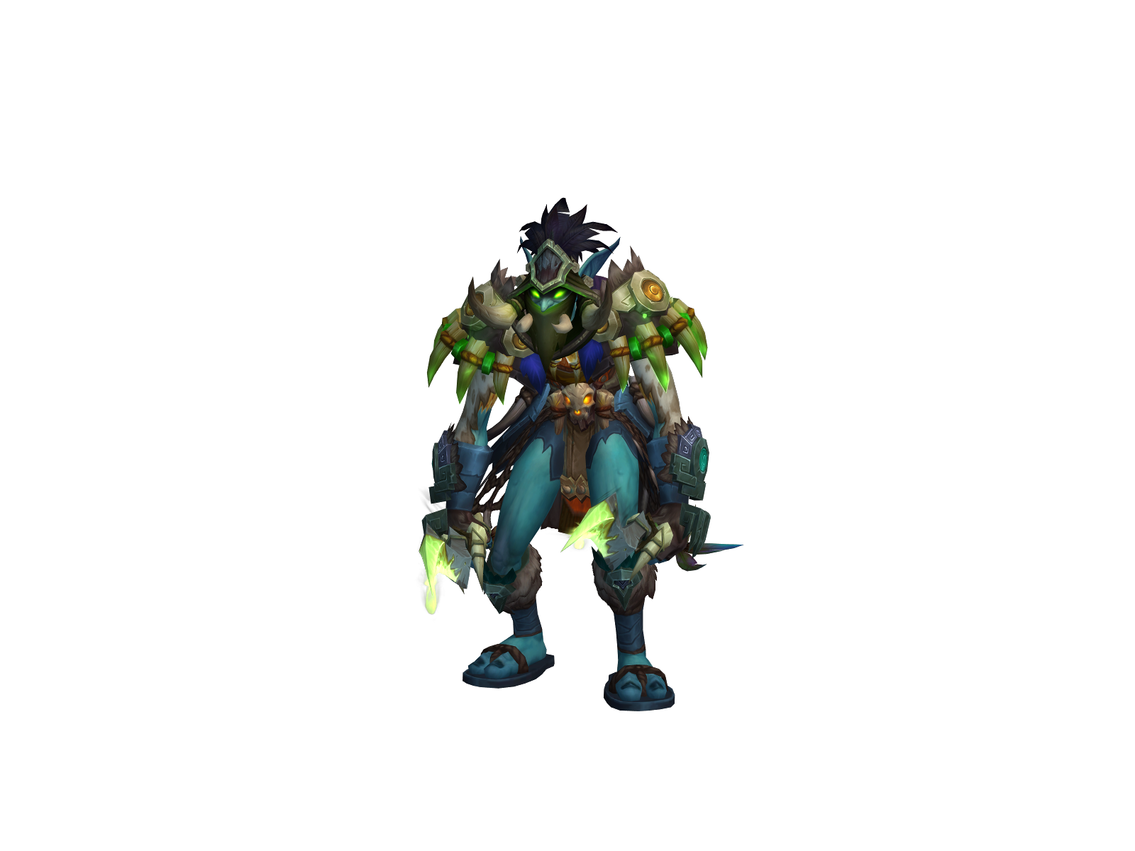 Raîzen 3D character render
