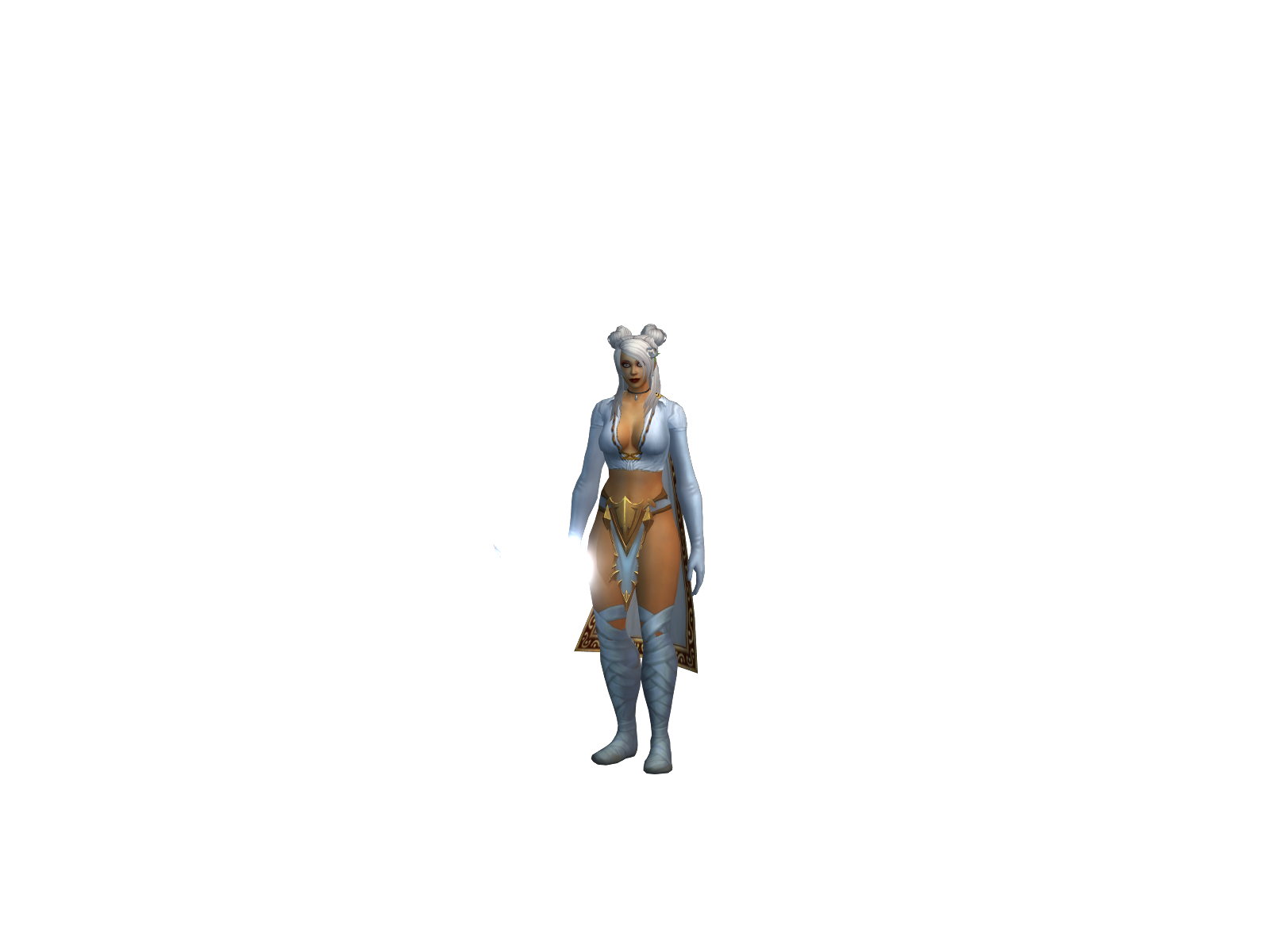 Téthÿs 3D character render