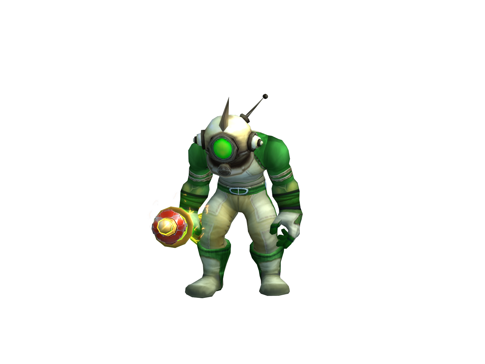 Krøøs 3D character render