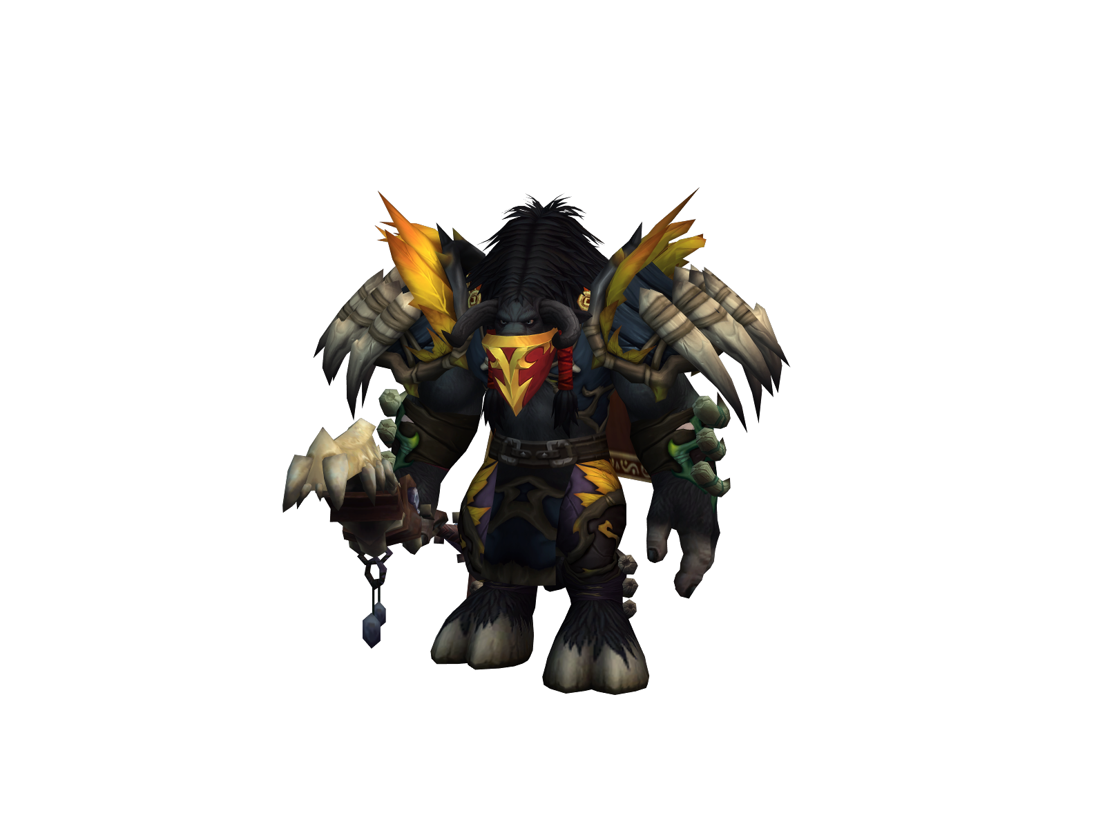 Luck 3D character render