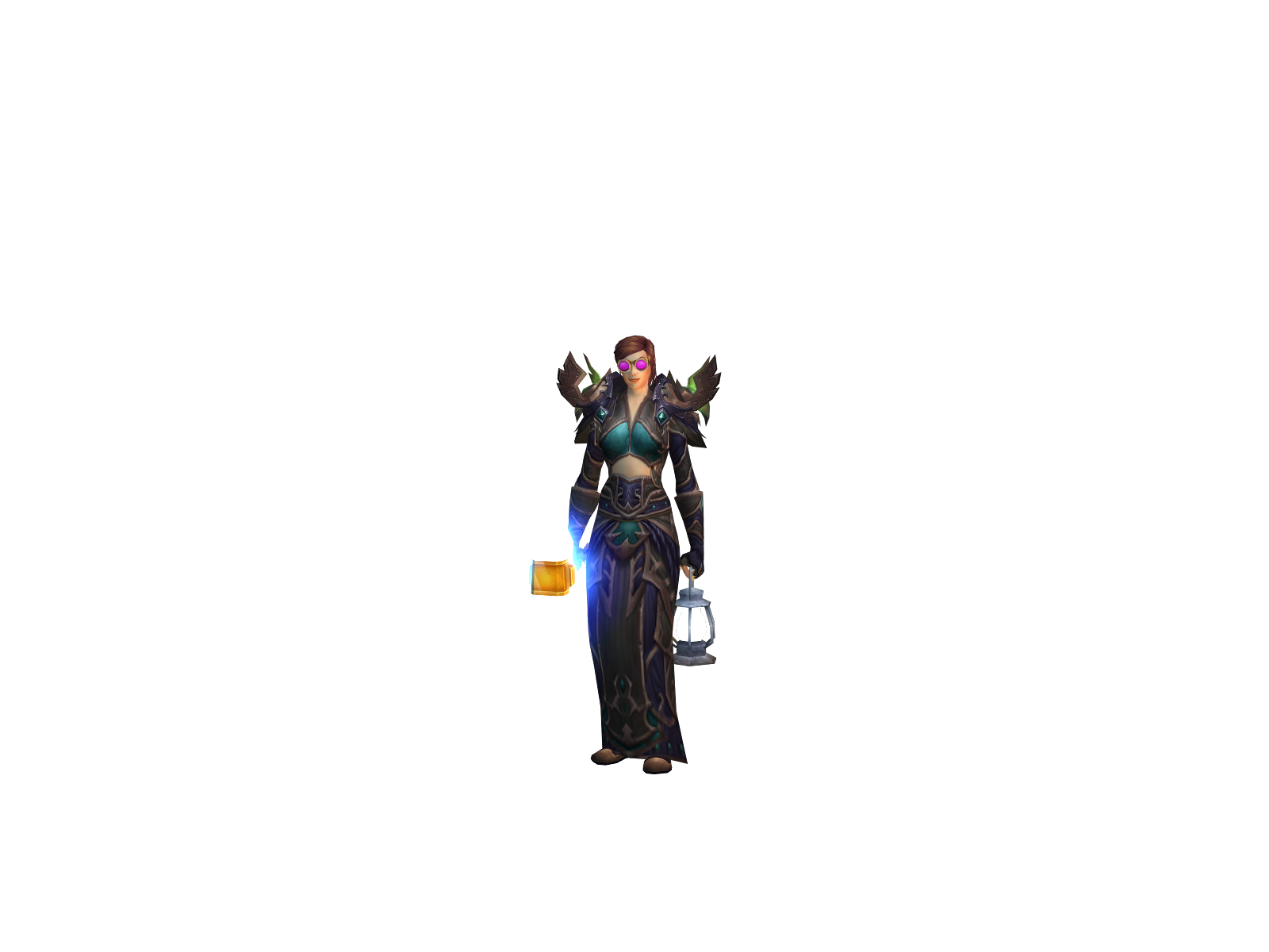 Xiaks 3D character render