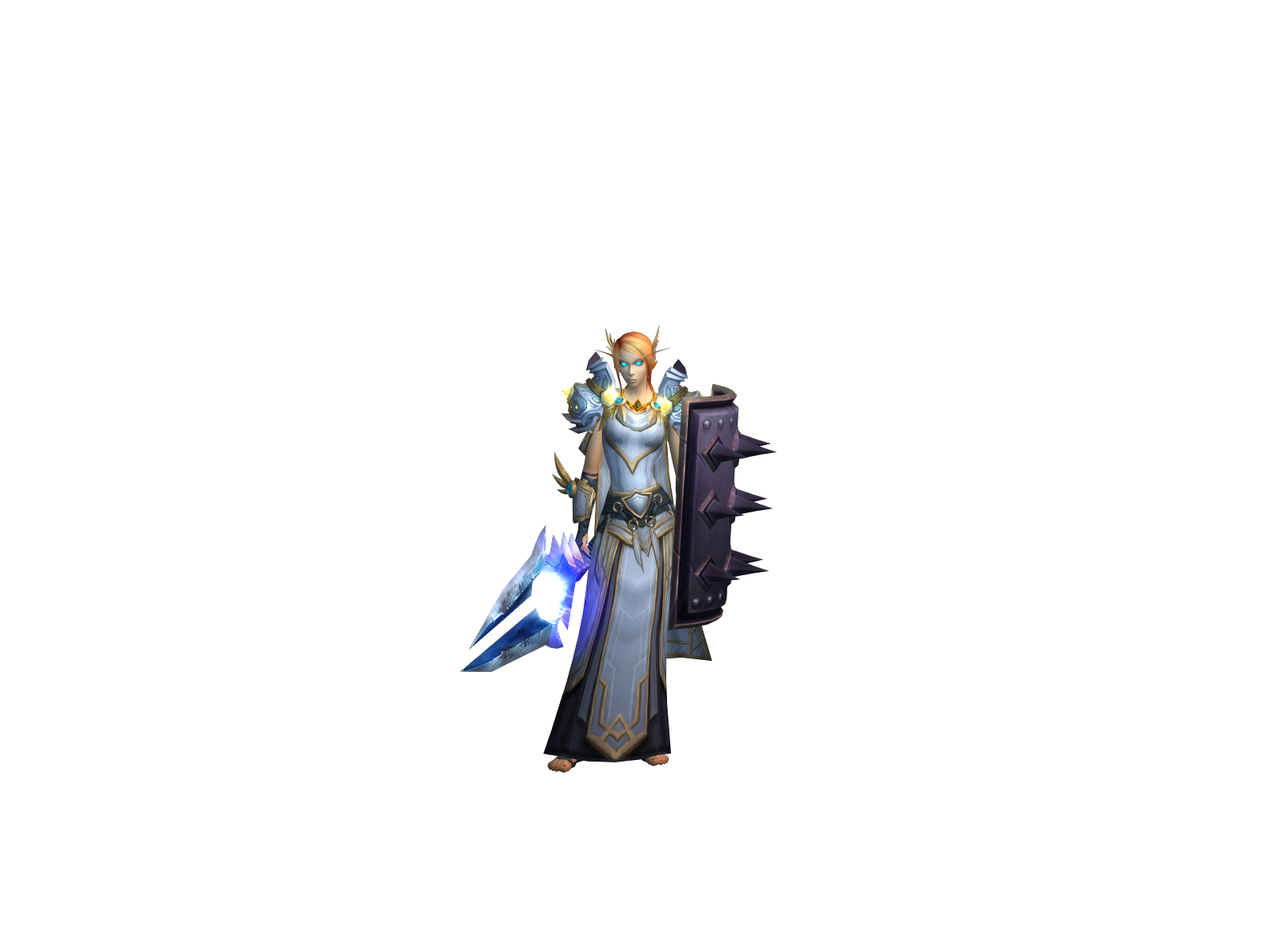 Rosette 3D character render