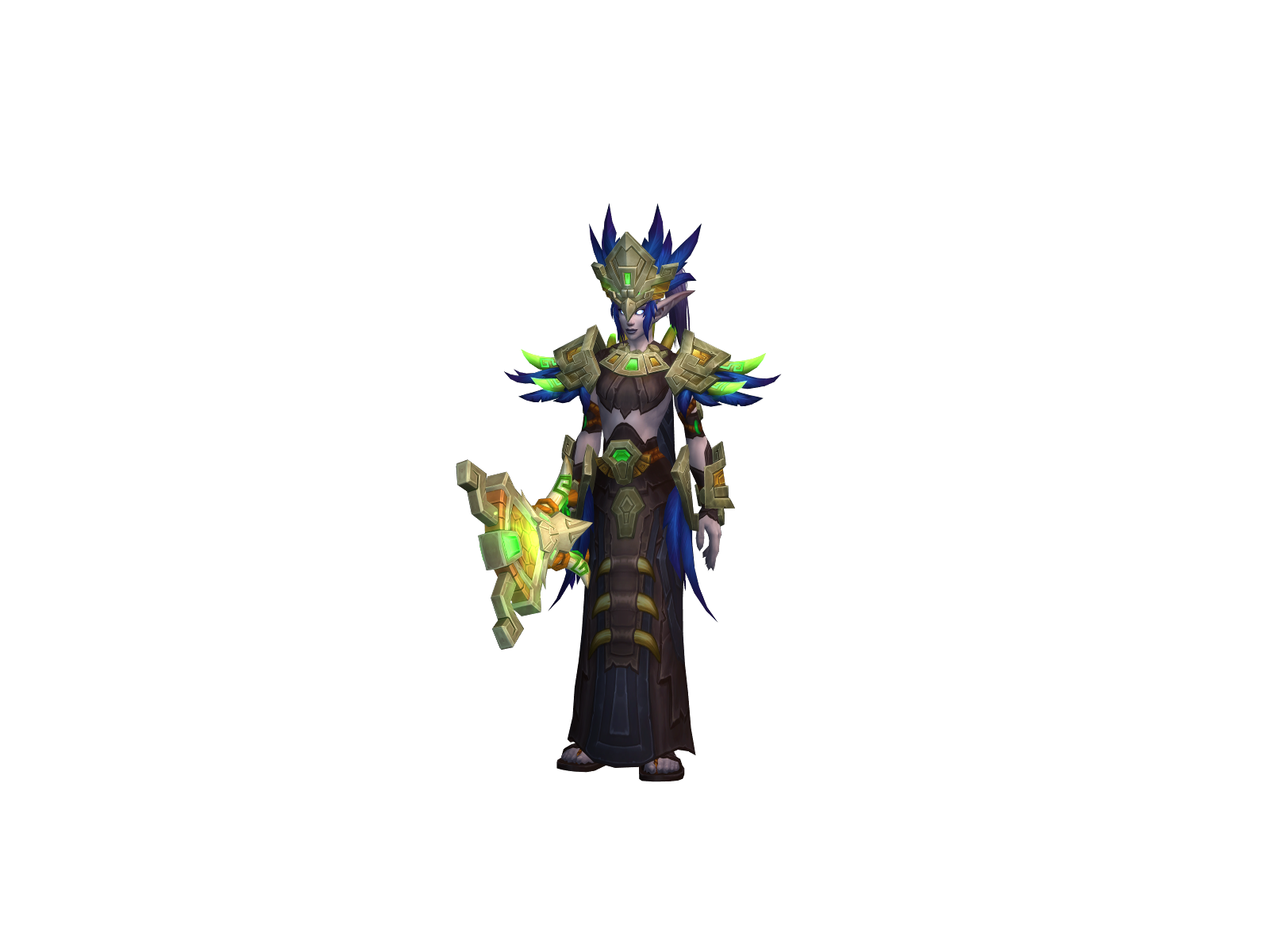 Plagiademo 3D character render