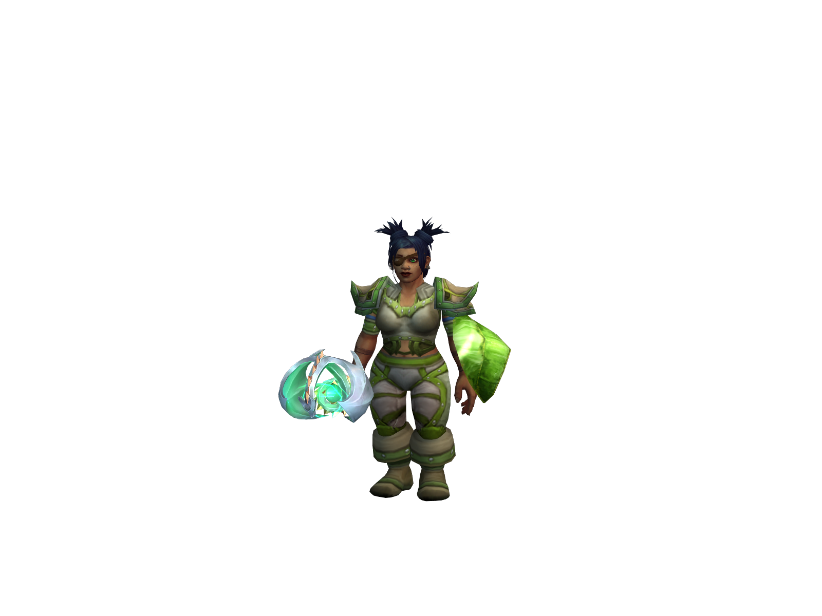 Traice 3D character render