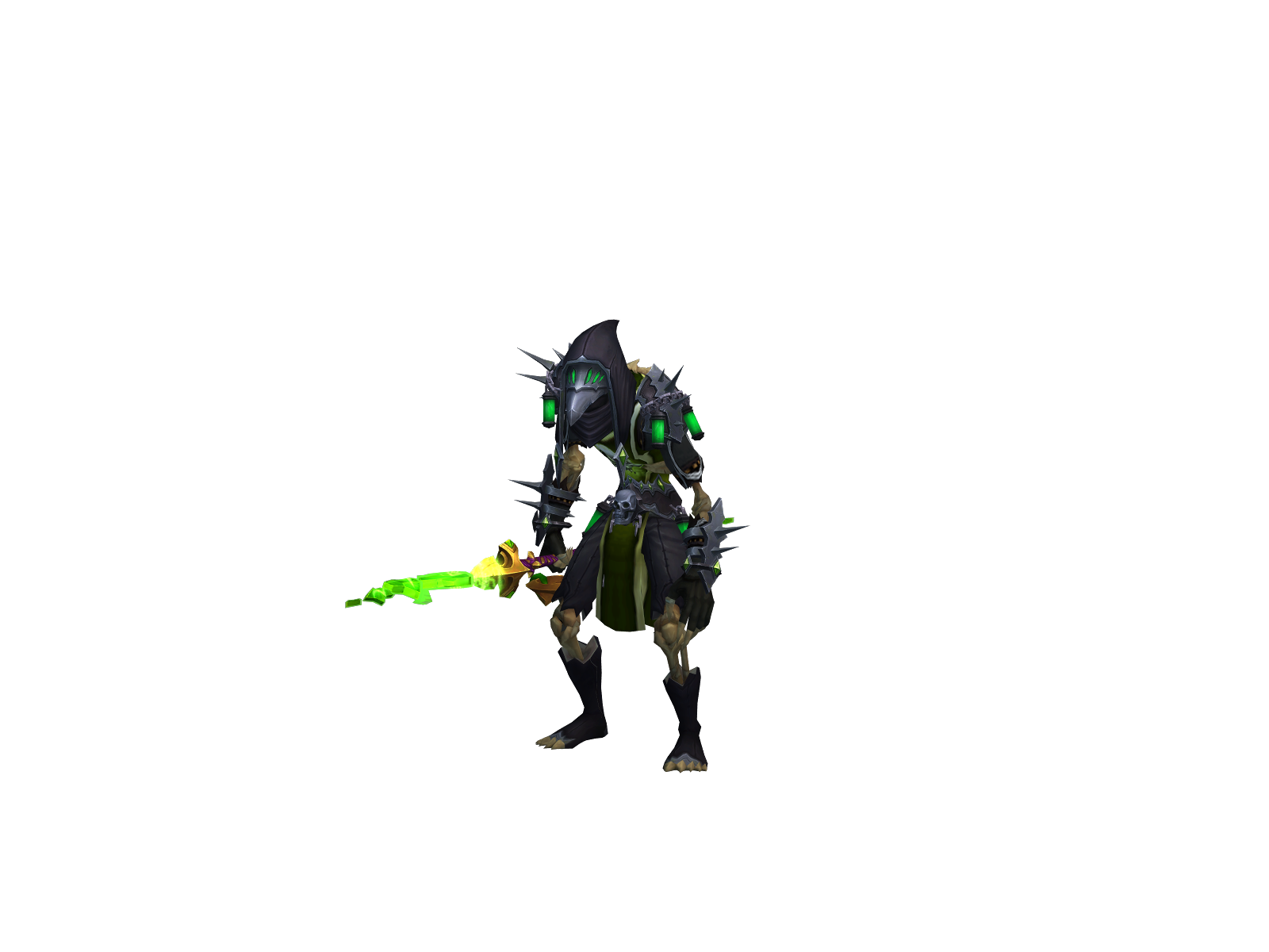 Virophage 3D character render