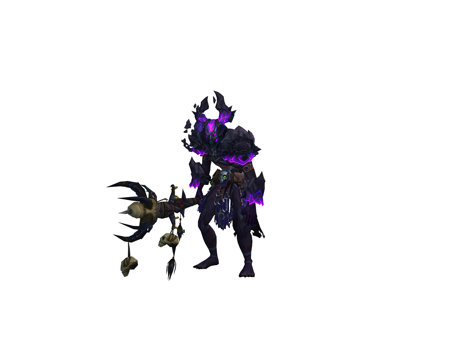 Fulcanelli 3D character render