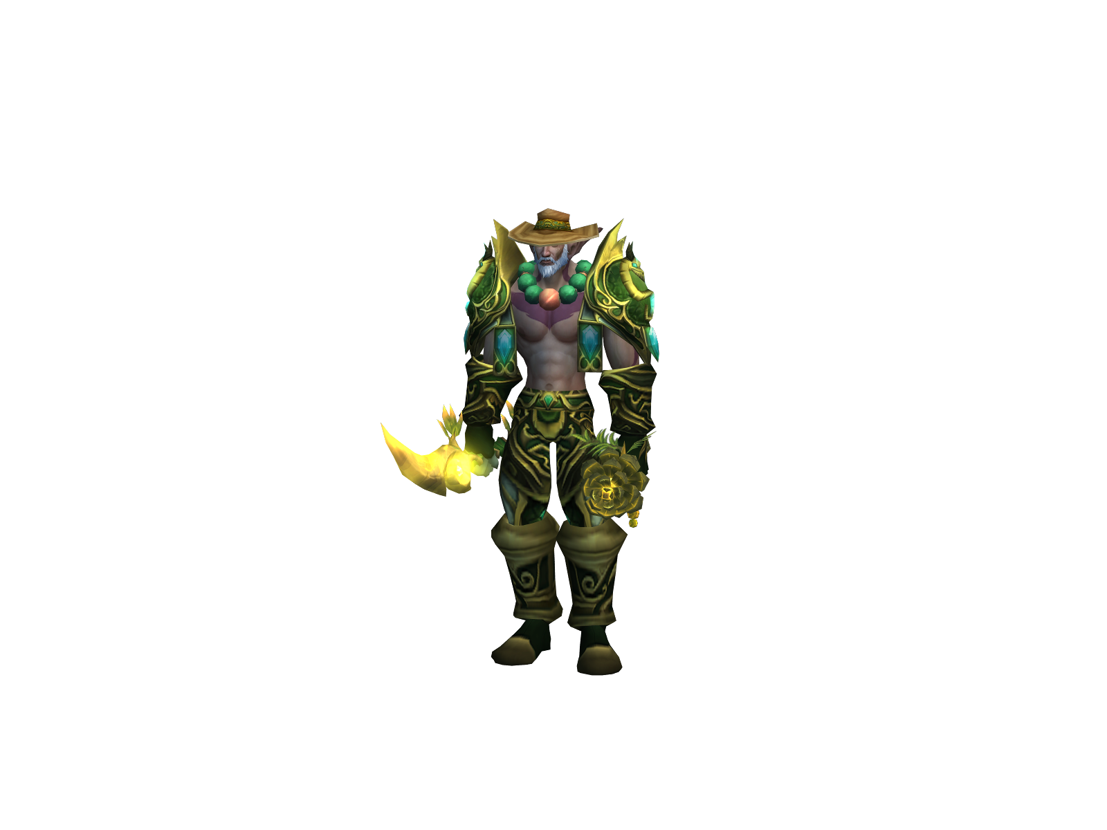 Deyrøxdruid 3D character render