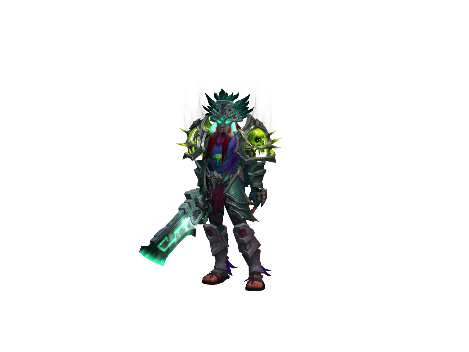 Tevar 3D character render