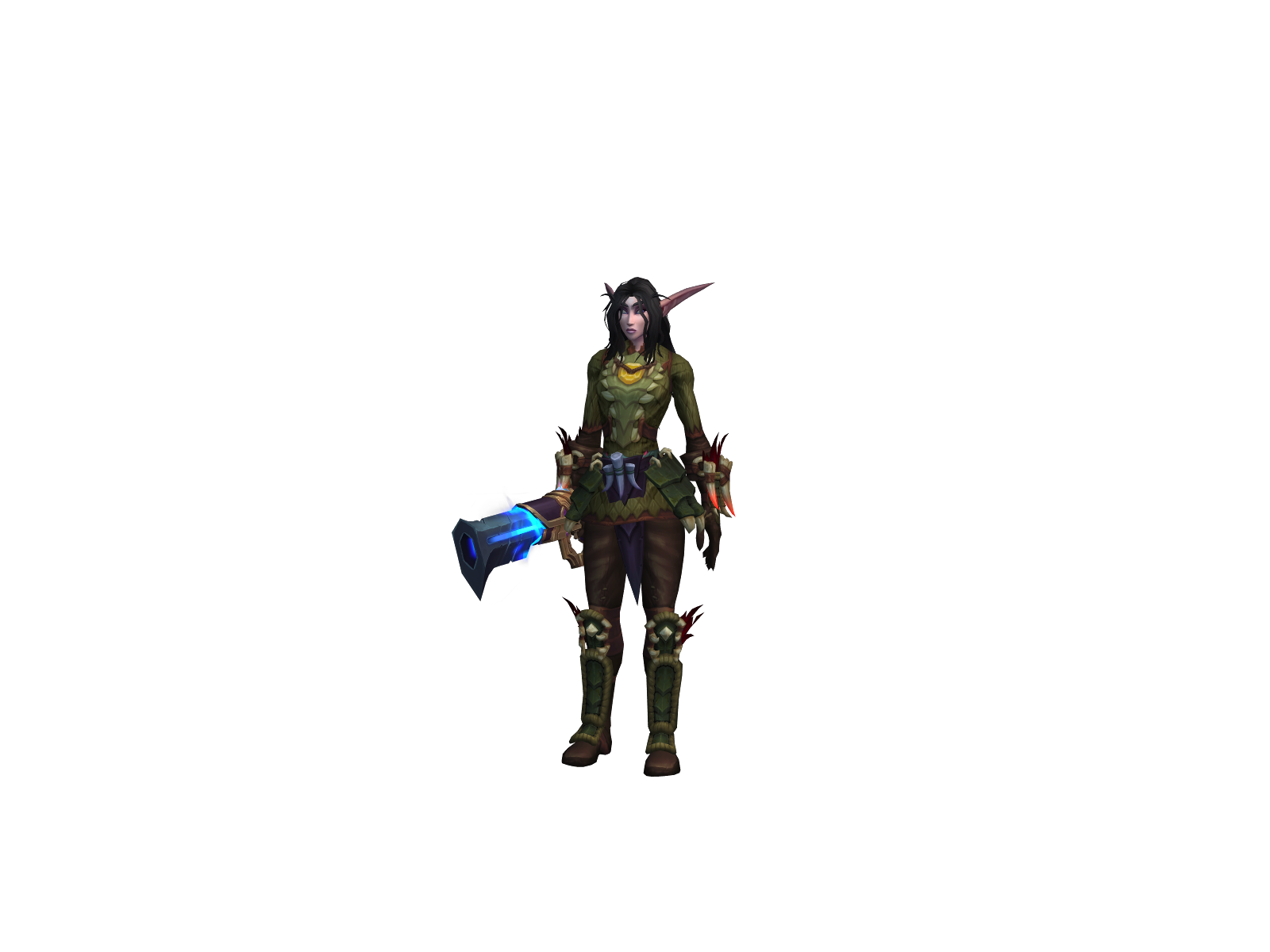 Tikky 3D character render