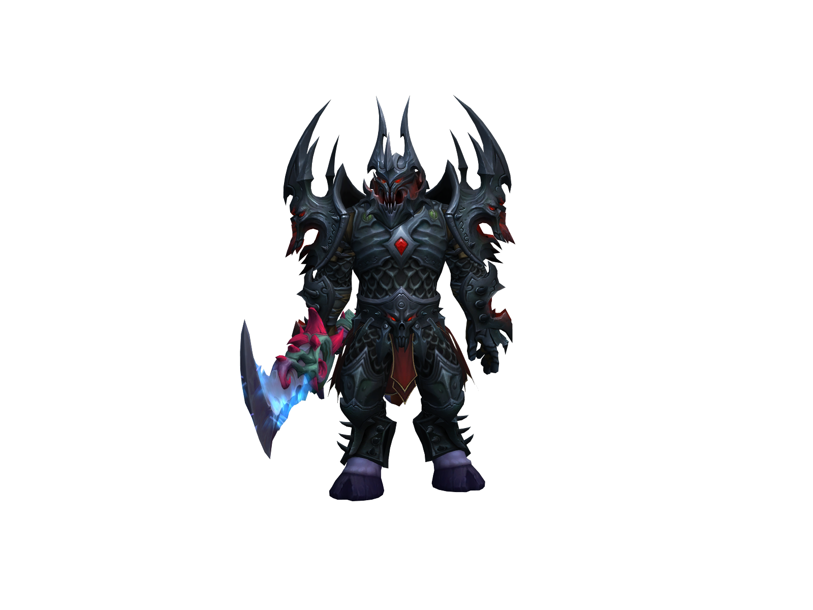 Gilgrin 3D character render