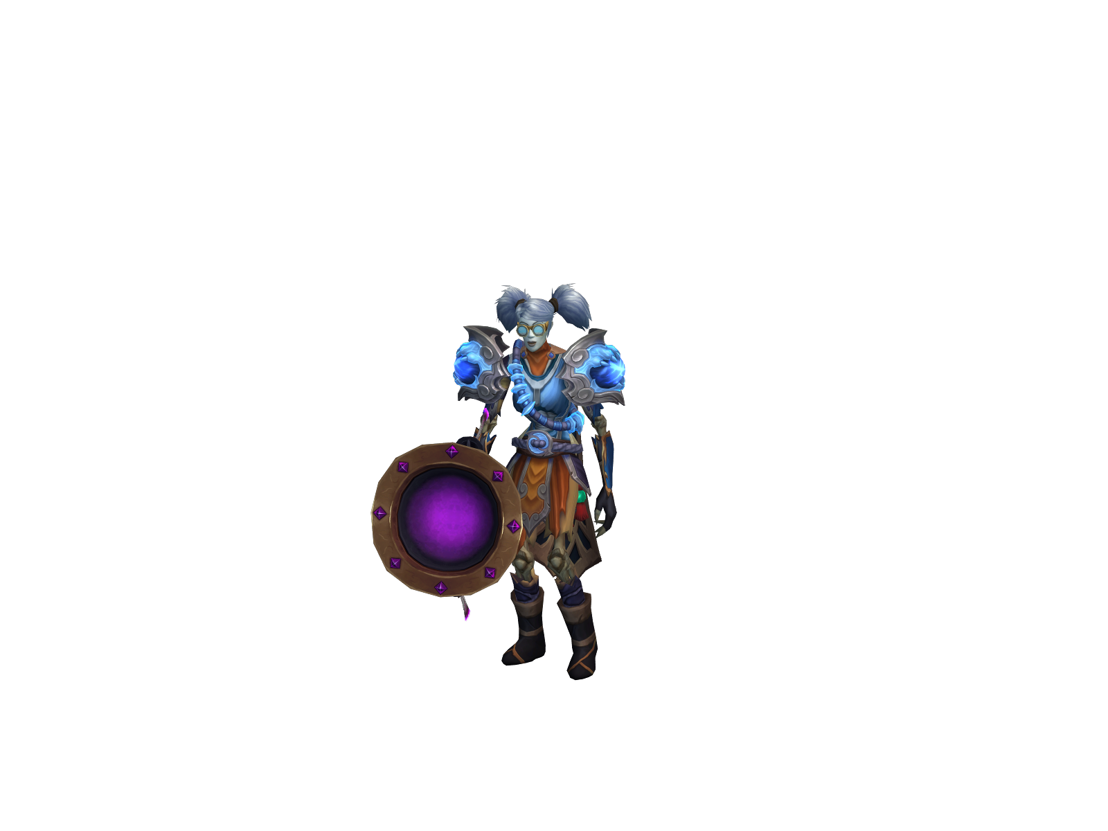 Np 3D character render