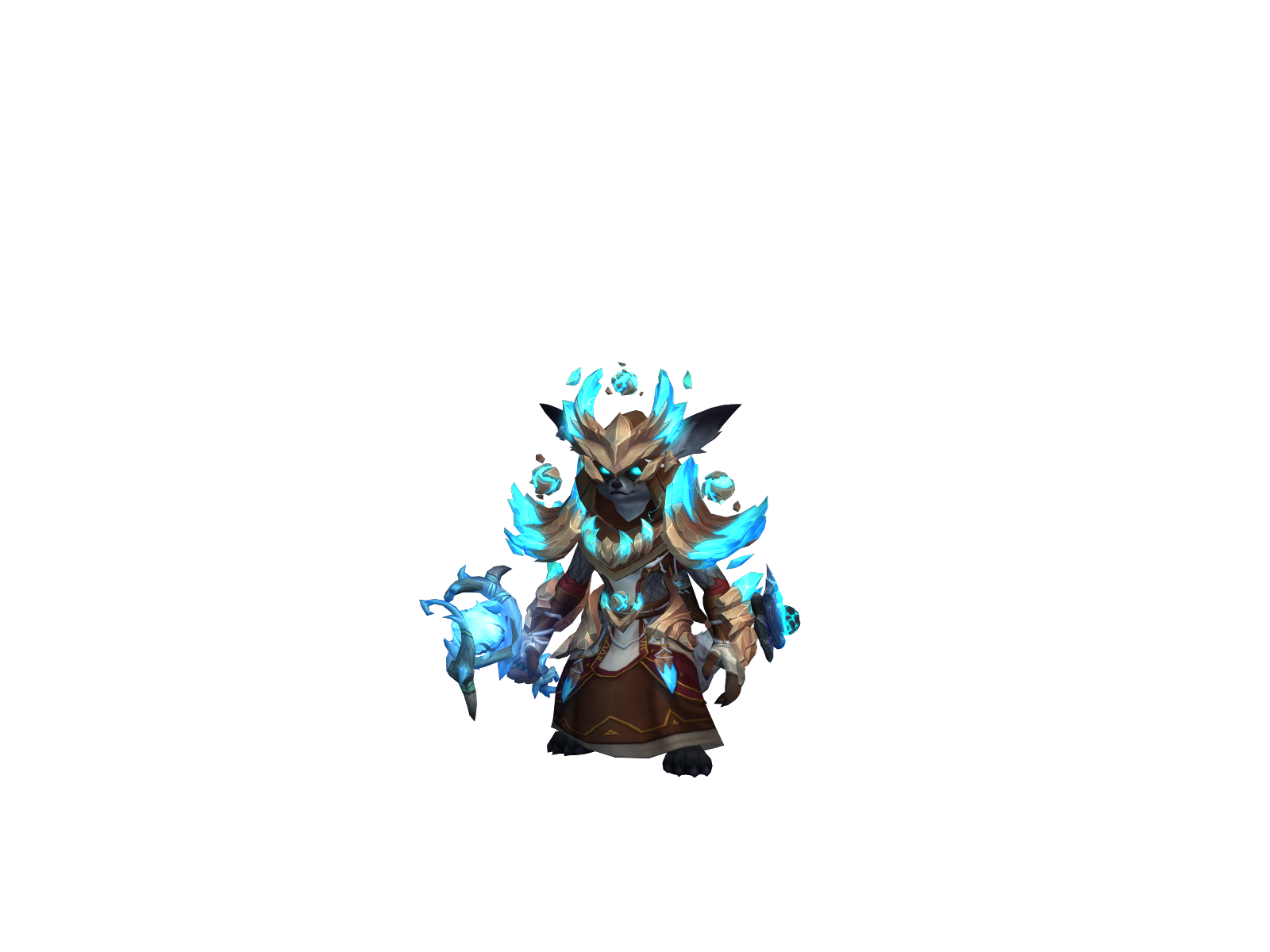 Totemfurbie 3D character render