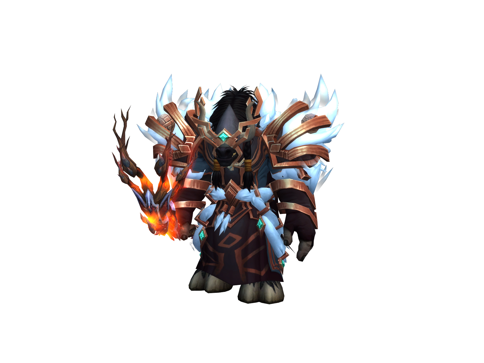 Skyfright 3D character render