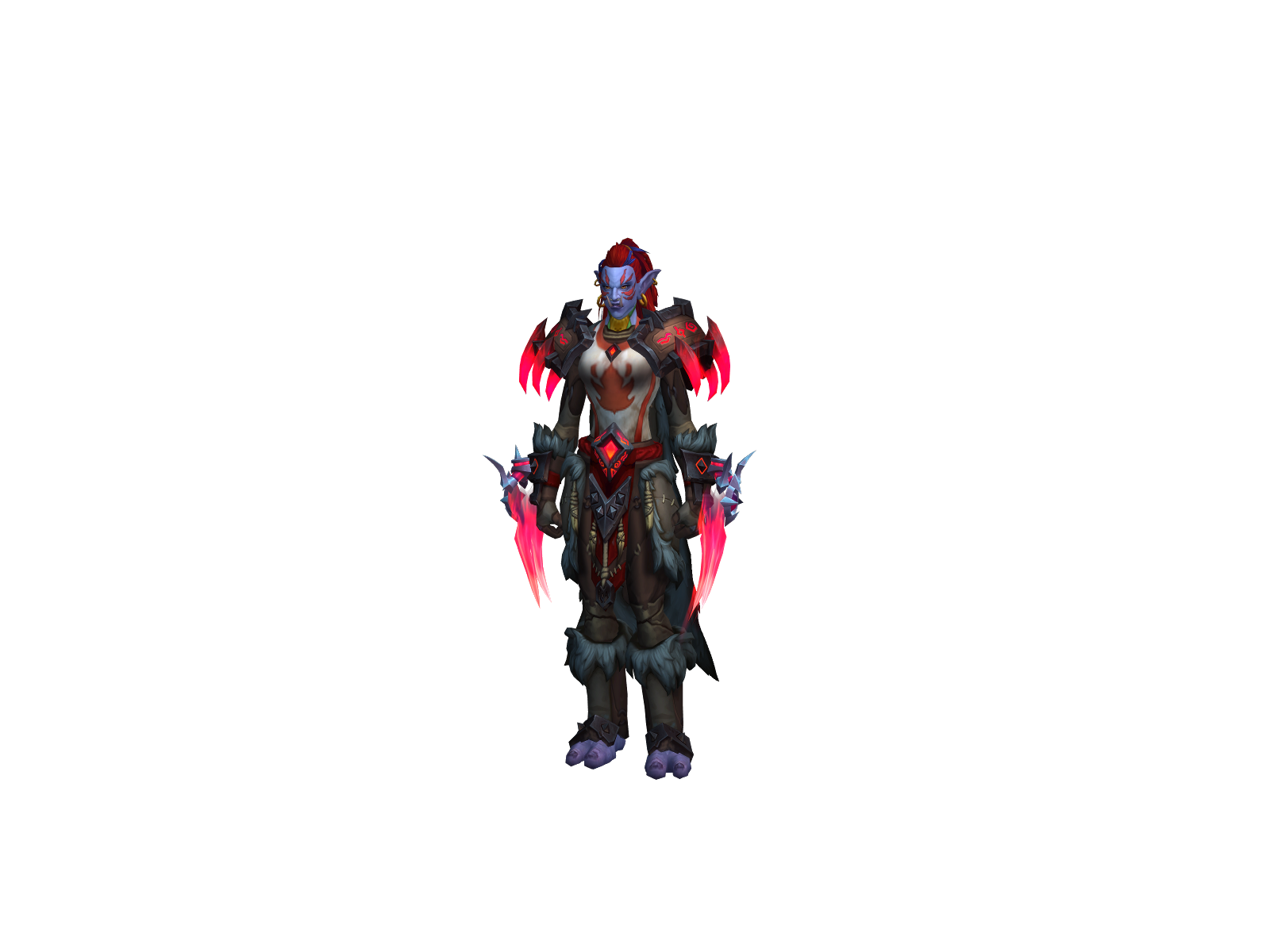 Chendra 3D character render