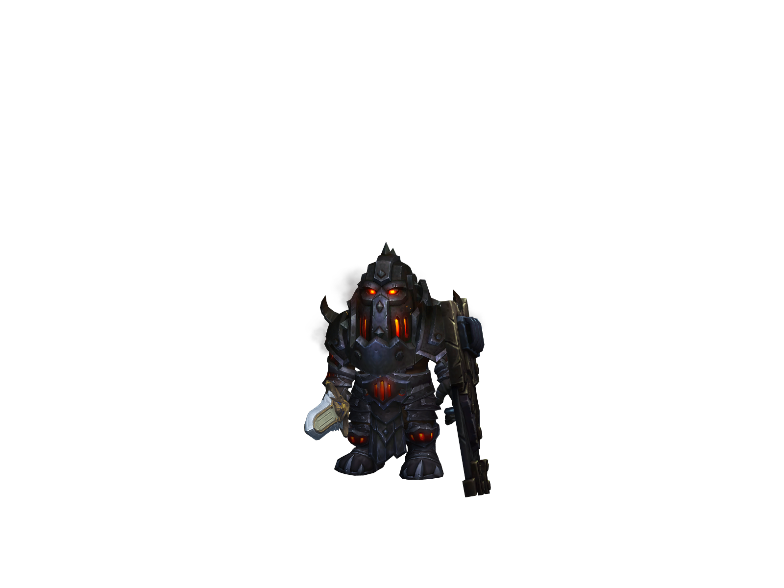 Quango 3D character render