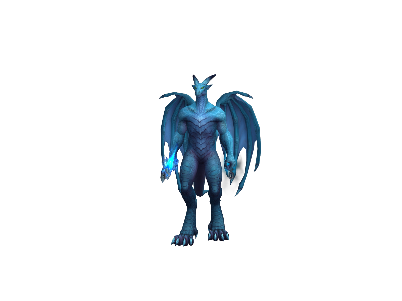 Dracpal 3D character render