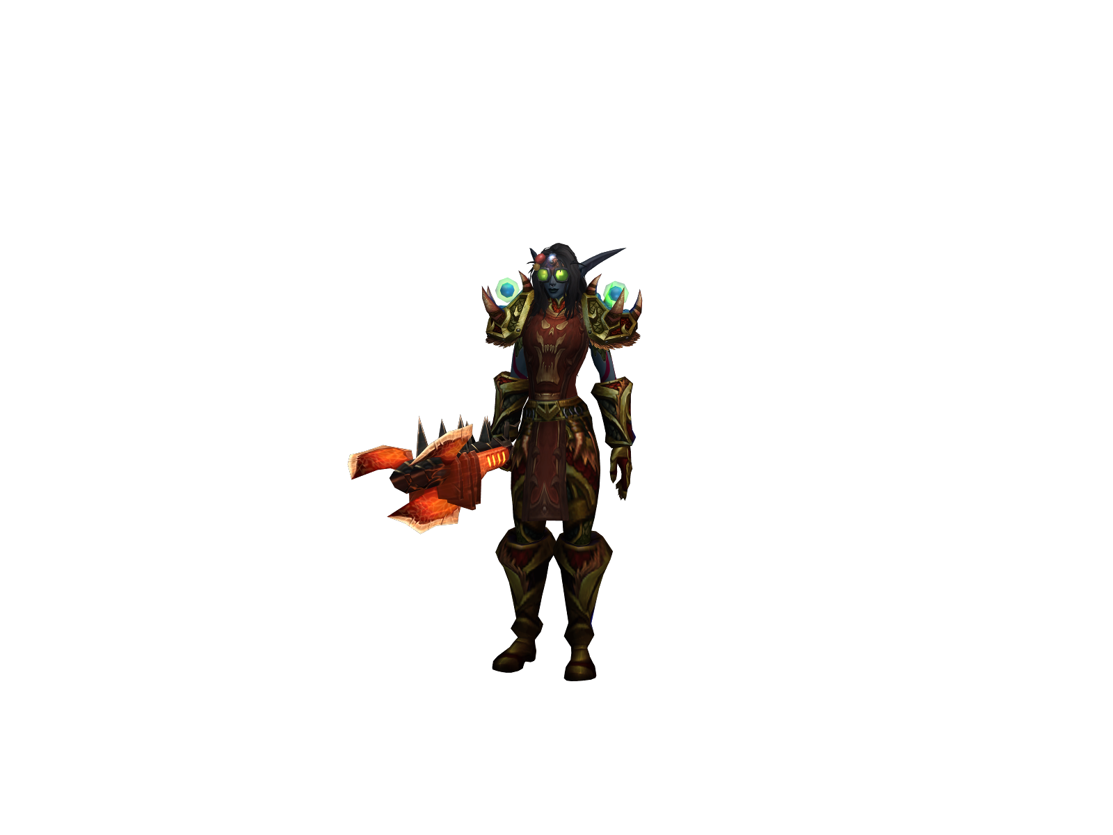 Harpon 3D character render