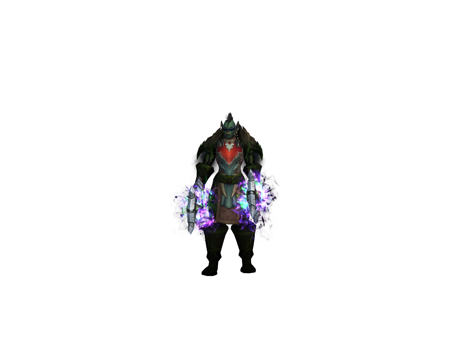 Dárknéss 3D character render