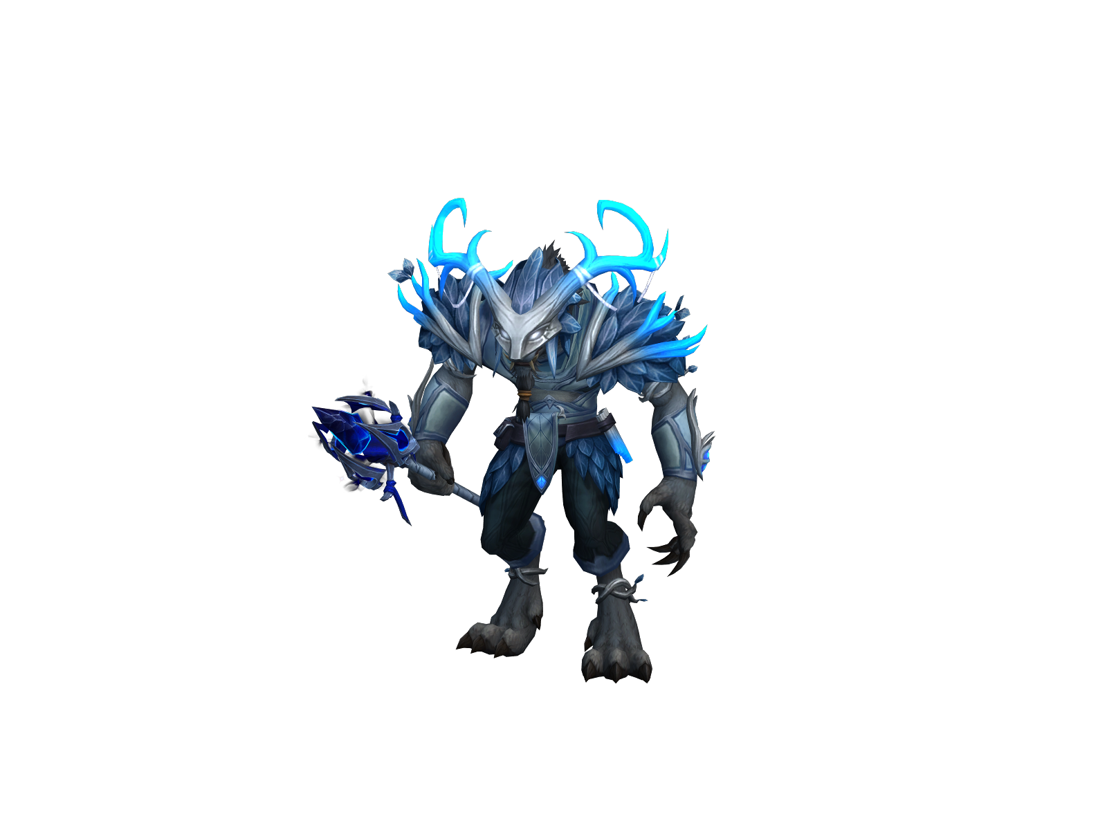 Zirion 3D character render