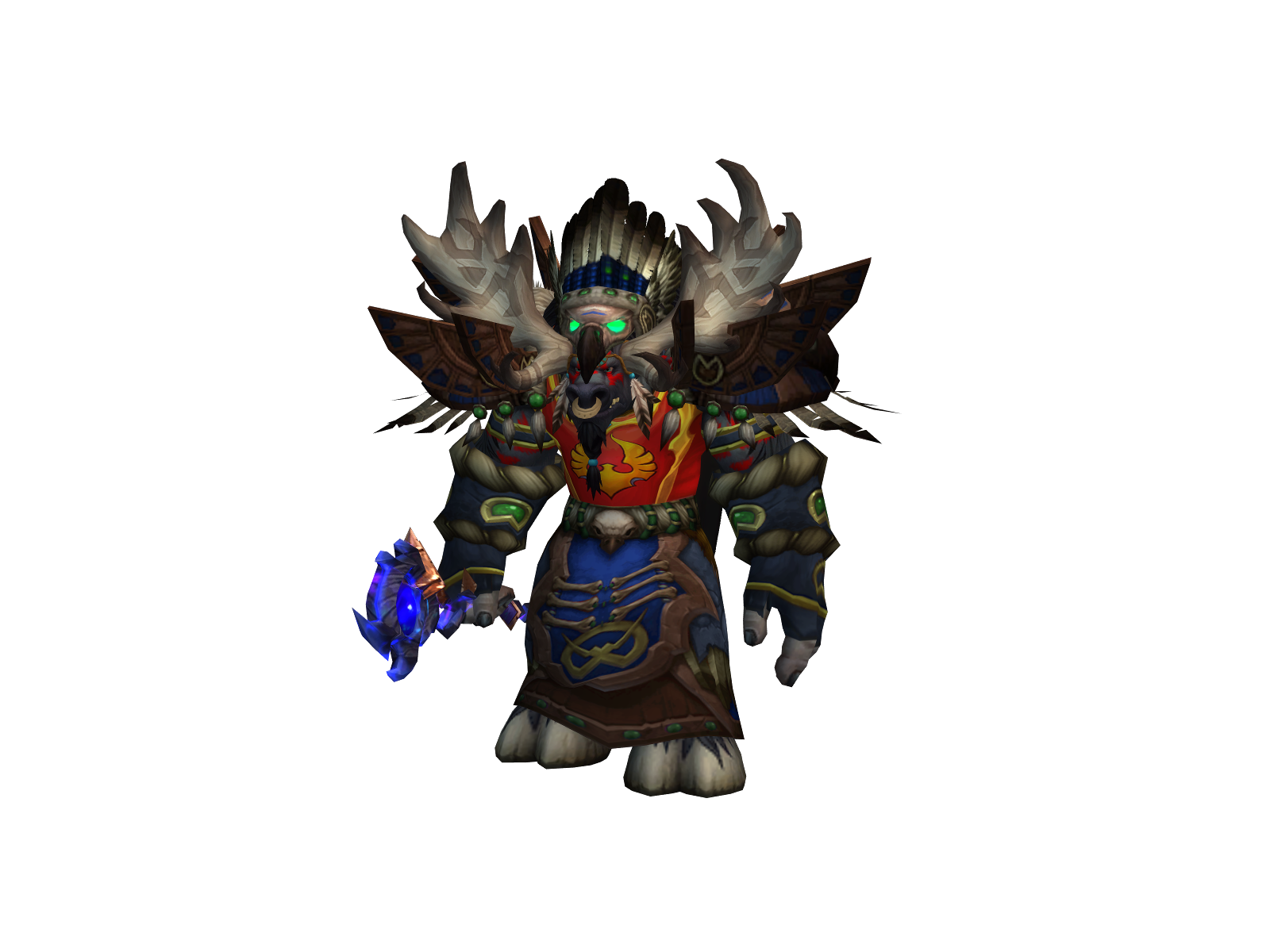 Schreibfeler 3D character render