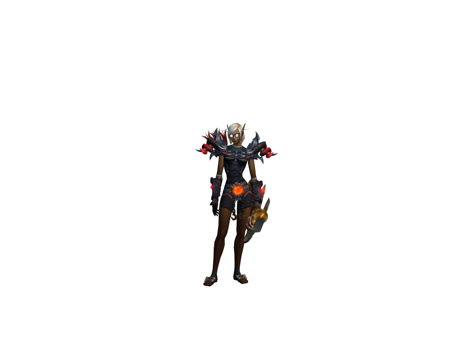 Mirsia 3D character render