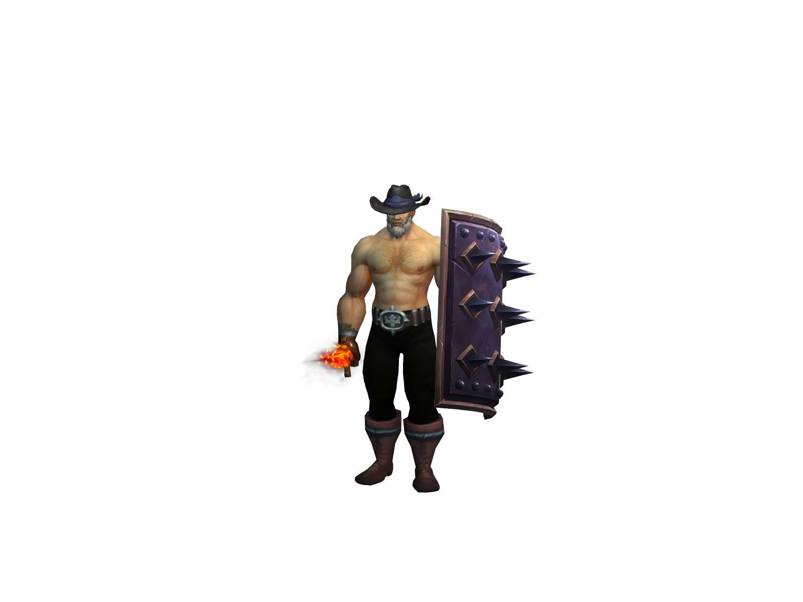 azrael 3D character render