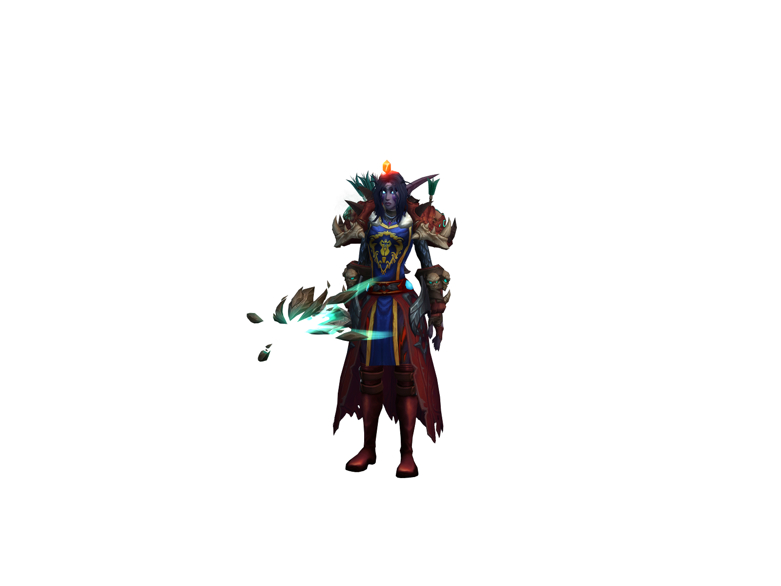 Mearci 3D character render