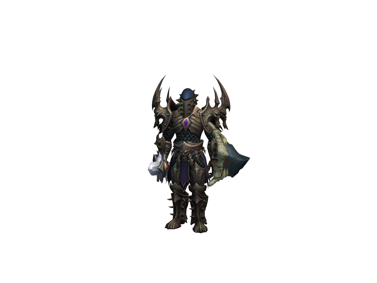 Burner 3D character render