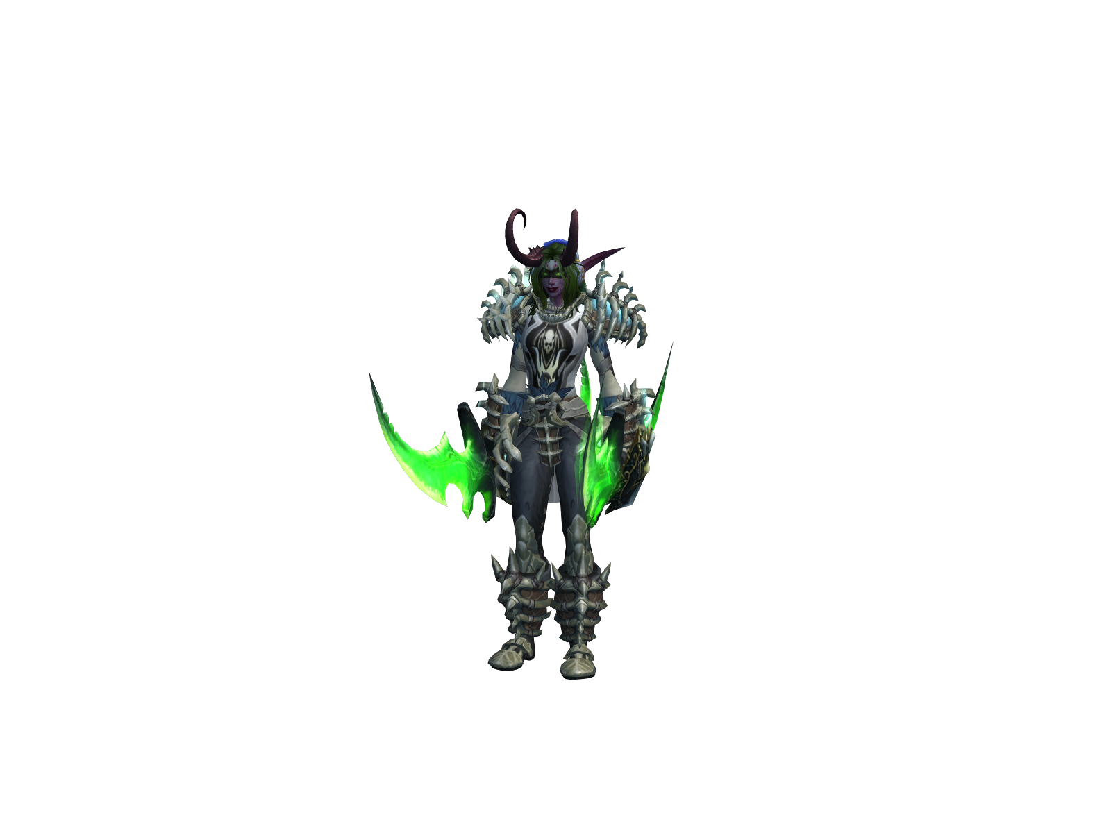 Sylvanlis 3D character render