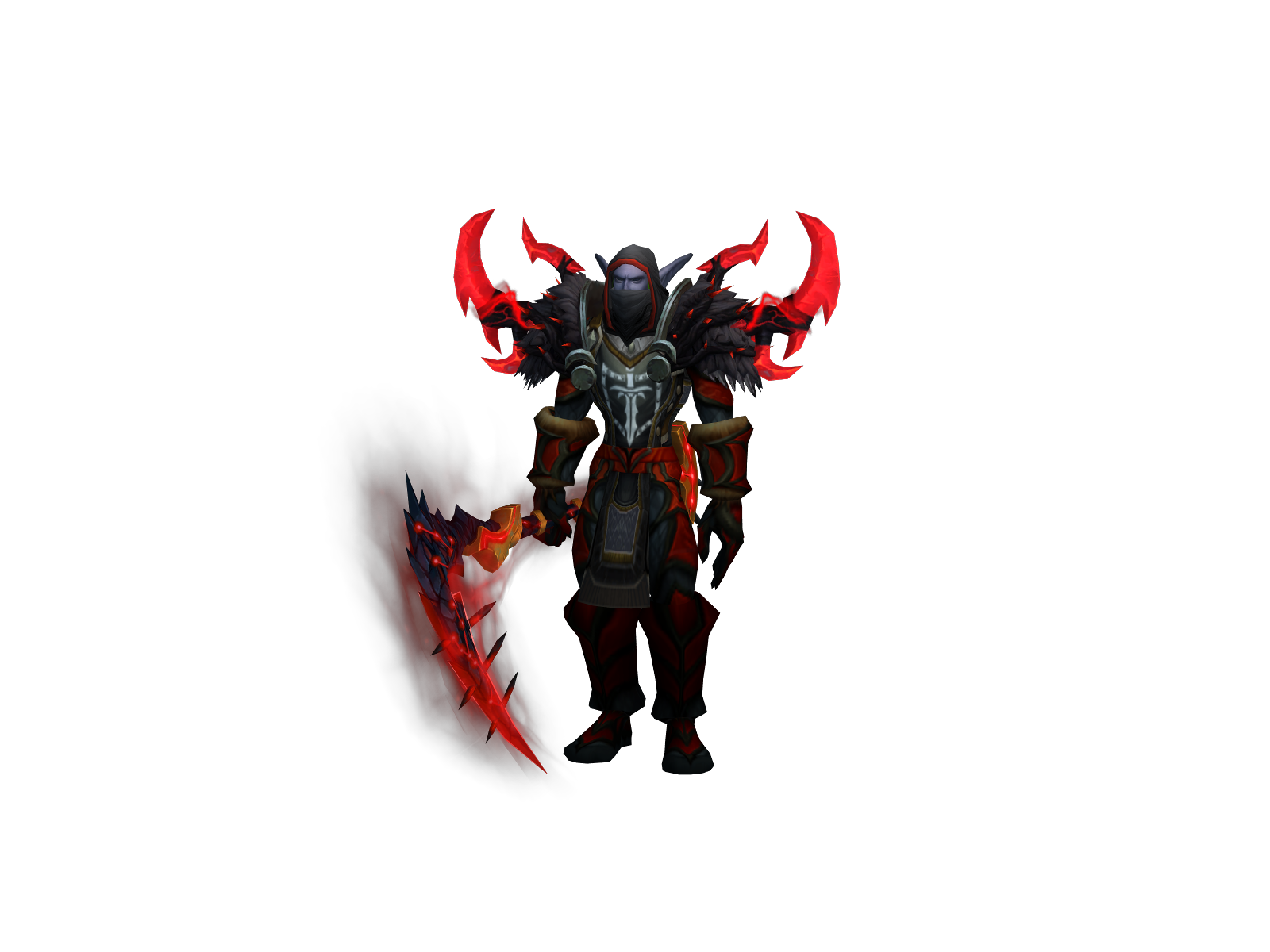 Harlyquin 3D character render