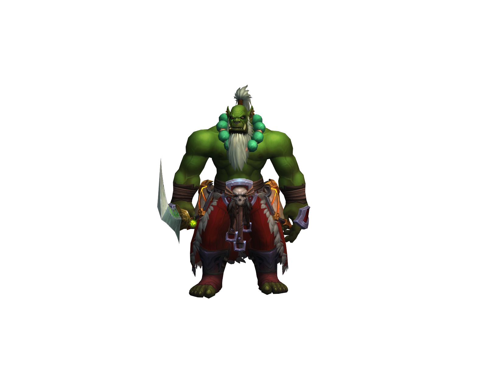 Samurø 3D character render