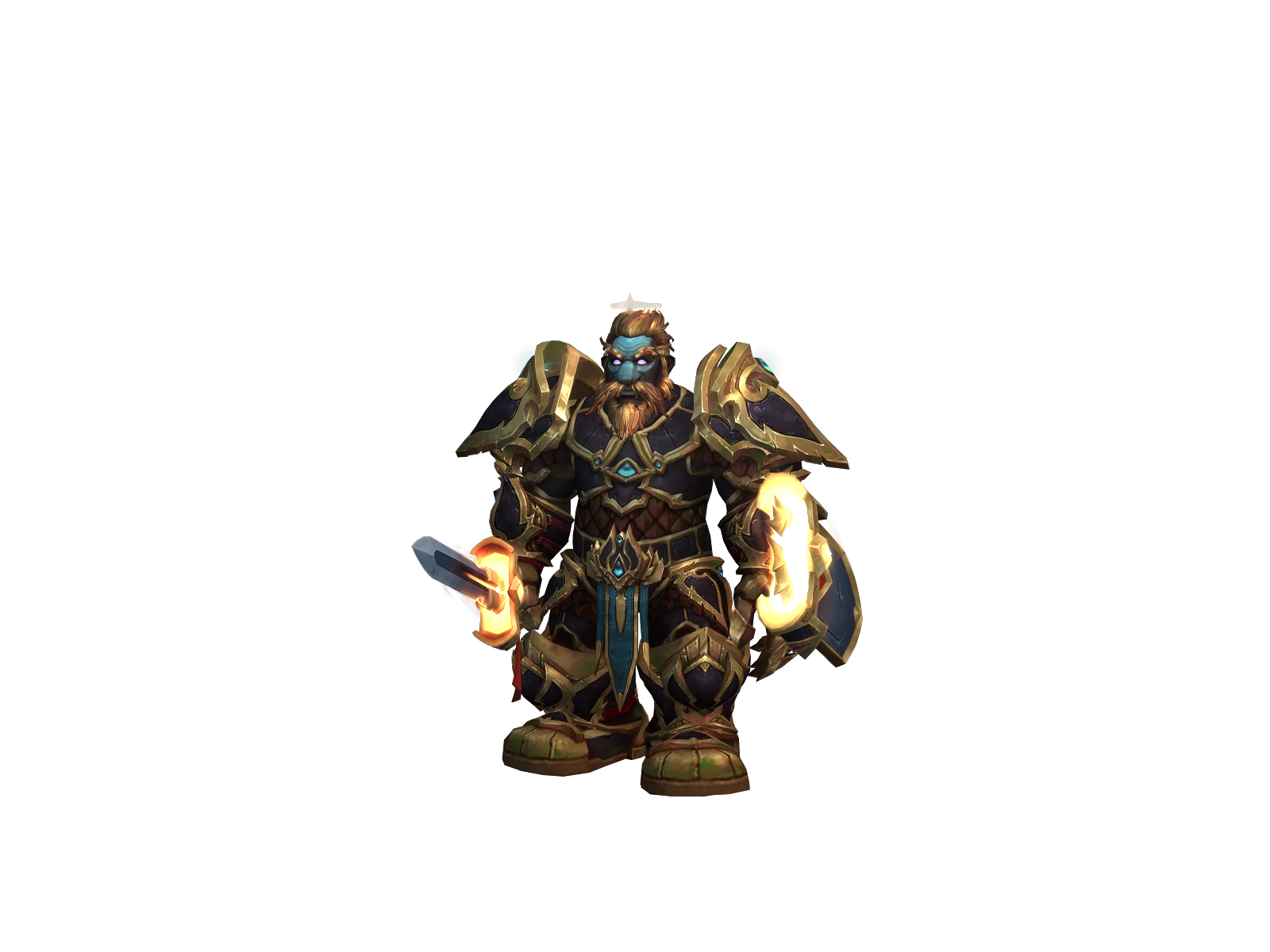 Ray 3D character render