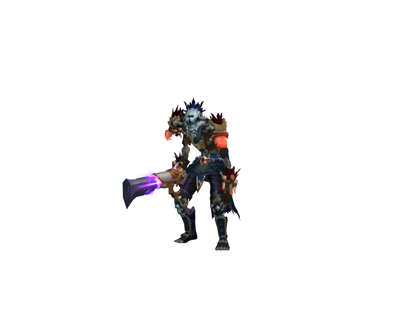 Tracks 3D character render
