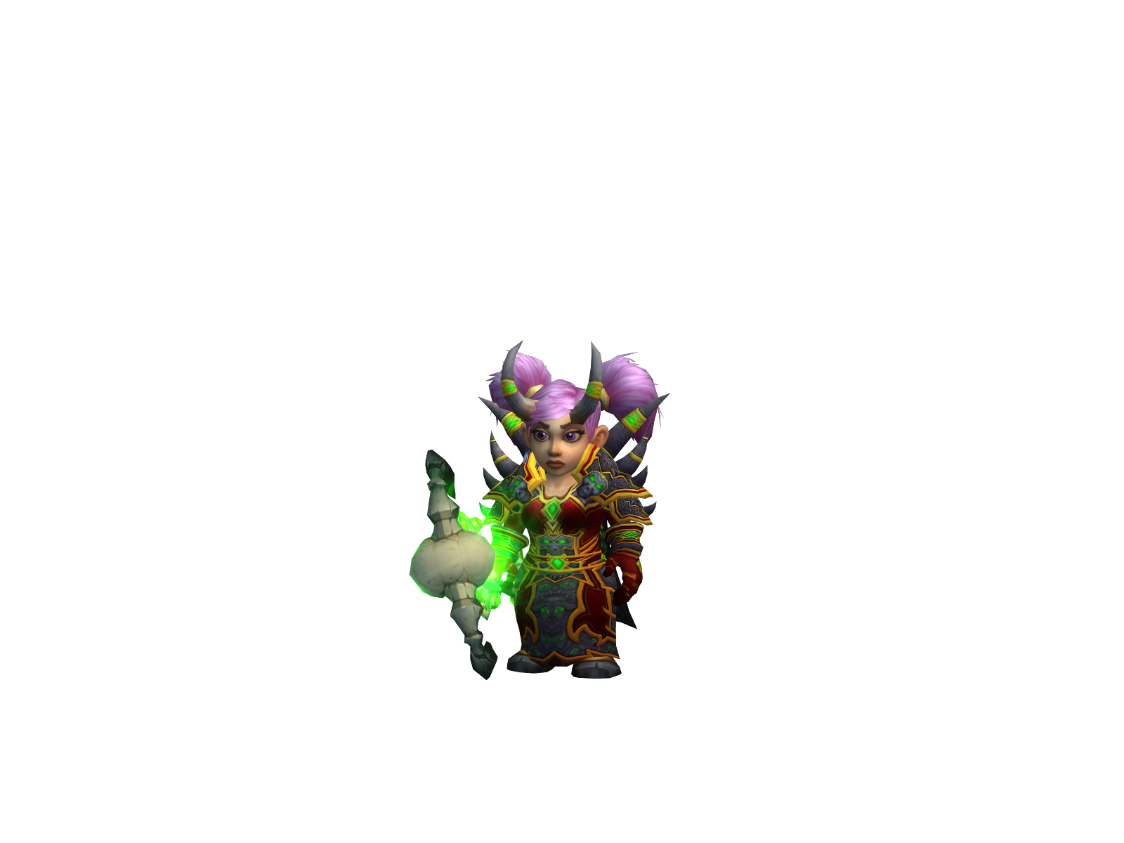 Neesha 3D character render