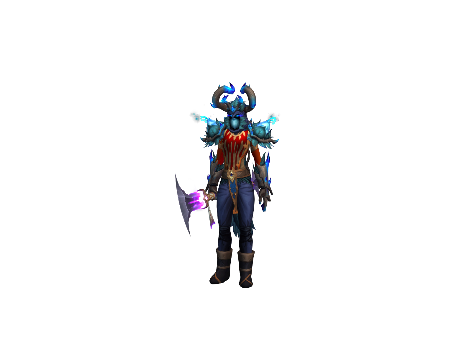Zypra 3D character render